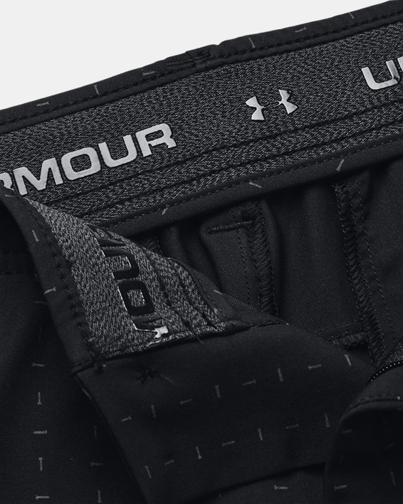 Men's UA Drive Printed Tapered Pants, Black, pdpMainDesktop image number 4